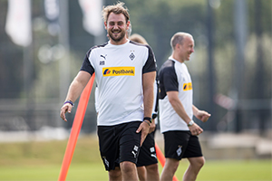 Rene Maric beim Training