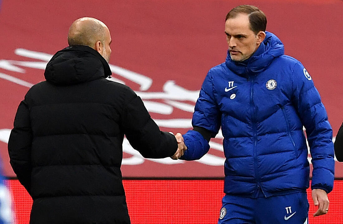 Thomas Tuchel und Pep Gardiola