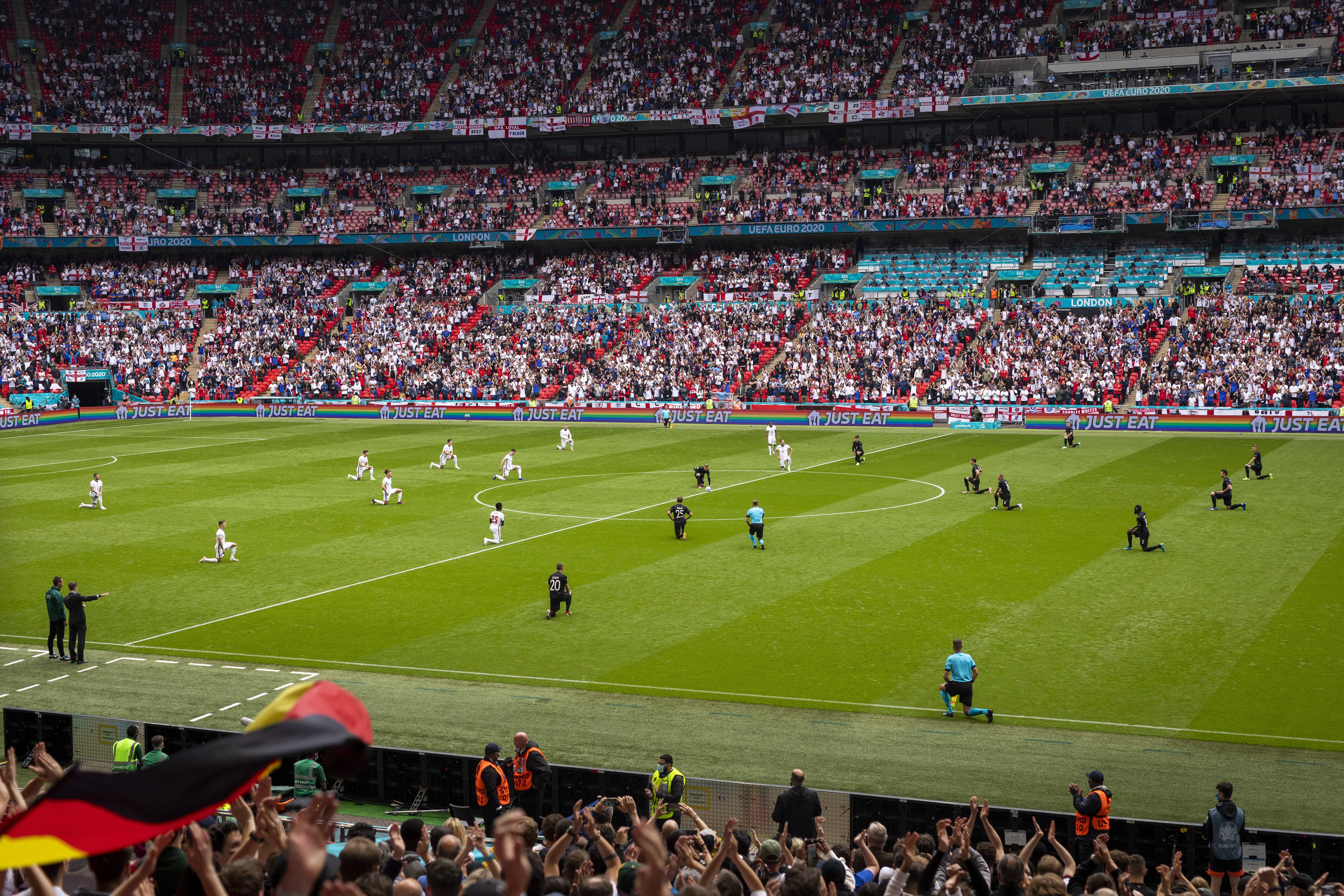 England Deutschland Euro 2020 Kniefall